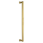 M Marcus Heritage Brass Deco Design Bolt Through Fixing Pull Handle 483mm length